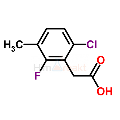 6-Хлор-2-фтор-3-метилфенилуксусная кислота