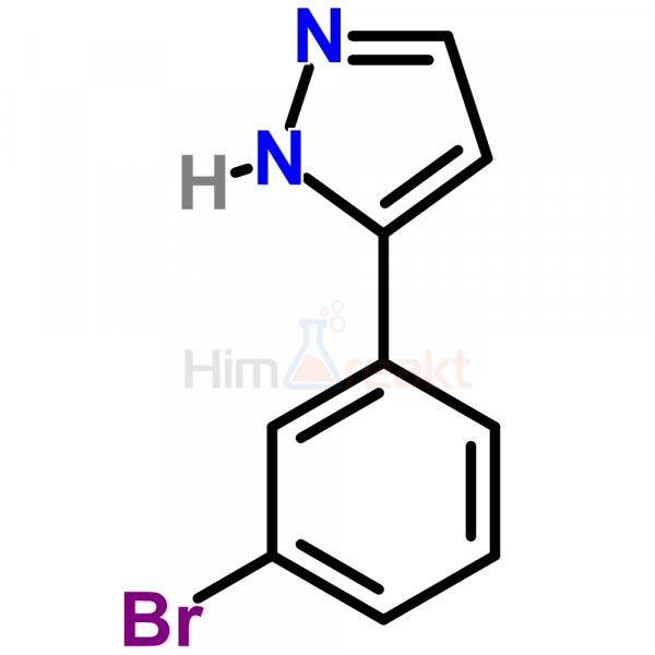5-(3-Бромфенил)-1h-пиразол