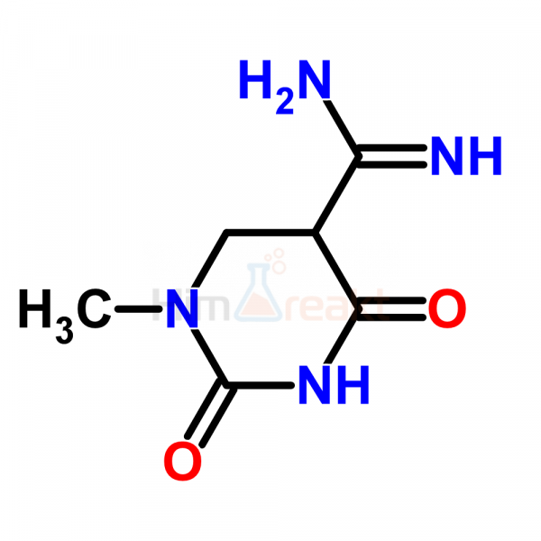 1-Метил-2,4-диоксогексагидро-5-пиримидинкарбоксамидамид