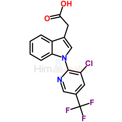 2-{1-[3-Хлор-5-(трифторметил)-2-пиридинил]-1H-индол-3-ил}уксусная кислота