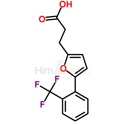 3-[5-(2-(Трифторметил)фенил)фуран-2-ил]пропионовая кислота