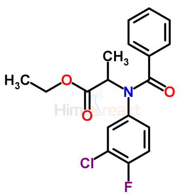 Этил 2-(бензоил-3-хлор-4-фторанилино)пропаноат