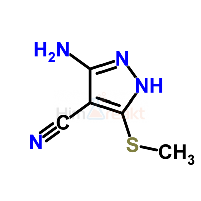 3-Амино-5-(метилтио)пиразол-4-карбонитрил