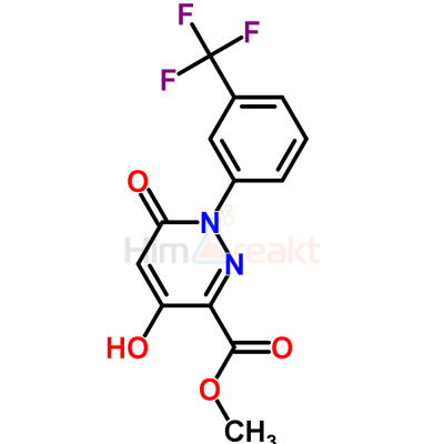 Метил 4-гидрокси-6-оксо-1-[3-(трифторметил)фенил]-1,6-дигидро-3-пиридазинкарбоксилат