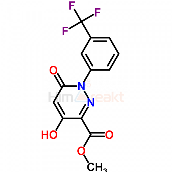 Метил 4-гидрокси-6-оксо-1-[3-(трифторметил)фенил]-1,6-дигидро-3-пиридазинкарбоксилат