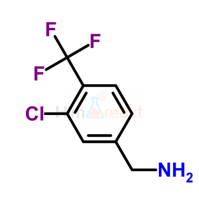 3-Хлор-4-(трифторметил)бензил амин