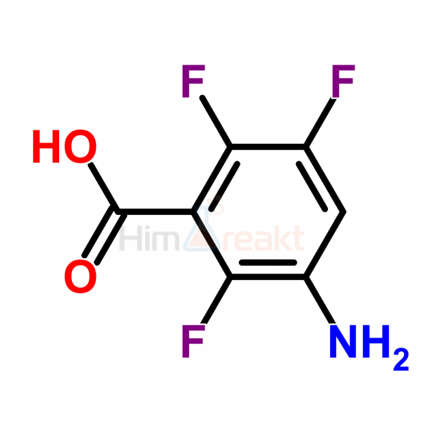 3-Амино-2,5,6-трифторбензойная кислота