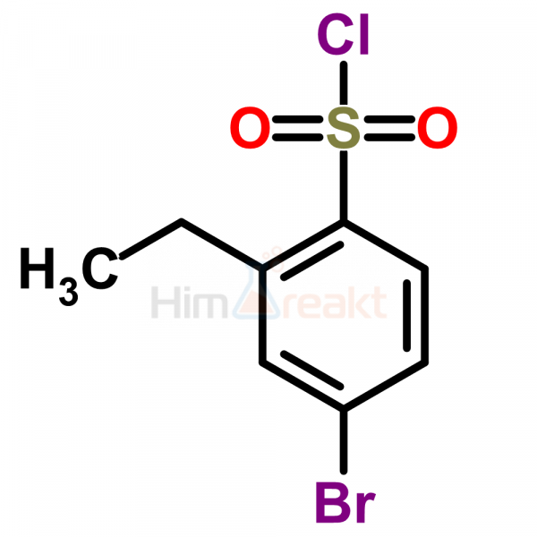 4-Бром-2-этилбензол-1-сульфонил хлорид