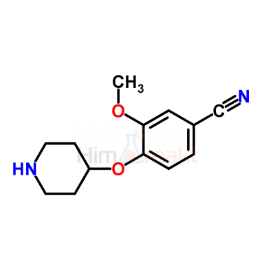 3-Метокси-4-(пиперидин-4-илокси)бензонитрил