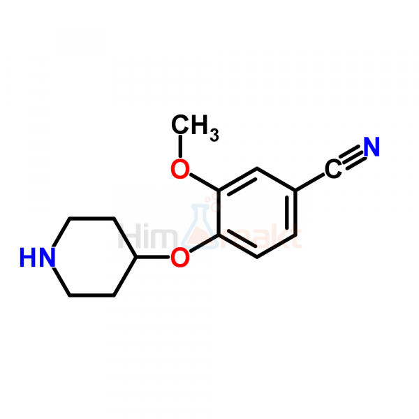 3-Метокси-4-(пиперидин-4-илокси)бензонитрил