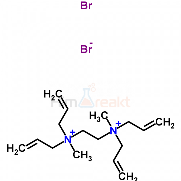 1,2-Бис(метилдиаллиламмоний)этан дибромид