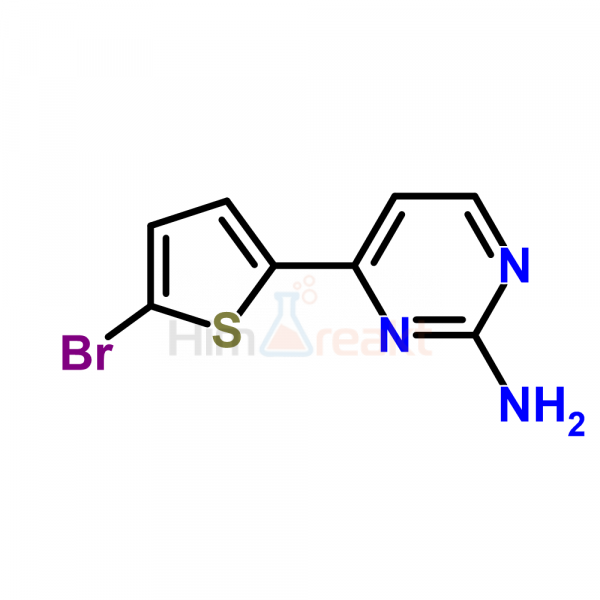 4-(5-Бром-2-тиенил)-2-пиримидинамин