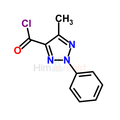 5-Метил-2-фенил-2H-1,2,3-триазол-4-карбонил хлорид