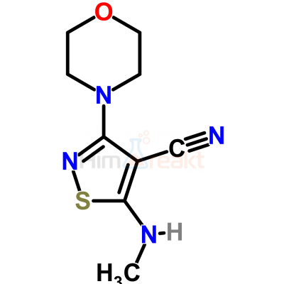 5-(Метиламино)-3-морфолино-4-изотиазолкарбонитрил
