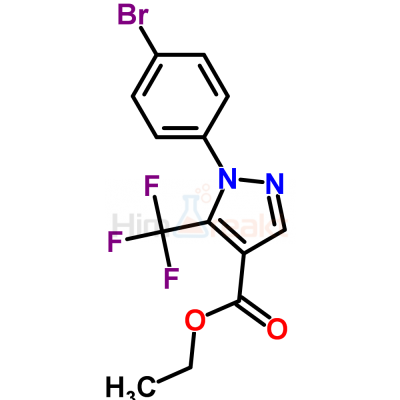 Этил 1-(4-бромфенил)-5-(трифторметил)пиразол-4-карбоксилат
