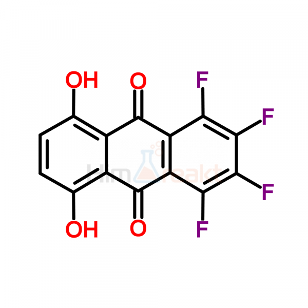 1,2,3,4-Тетрафтор-5,8-дигидроксиантрахинон