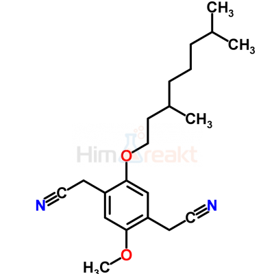 2-Метокси-5-(3',7'-диметилоктилокси)бензол-1,4-диацетонитрил
