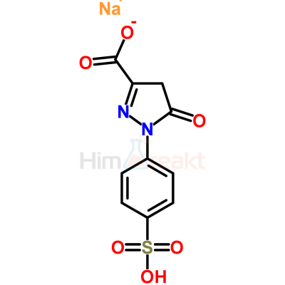 3-Карбокси-1-(4'-сульфофенил)-5-пиразолон натриевая соль