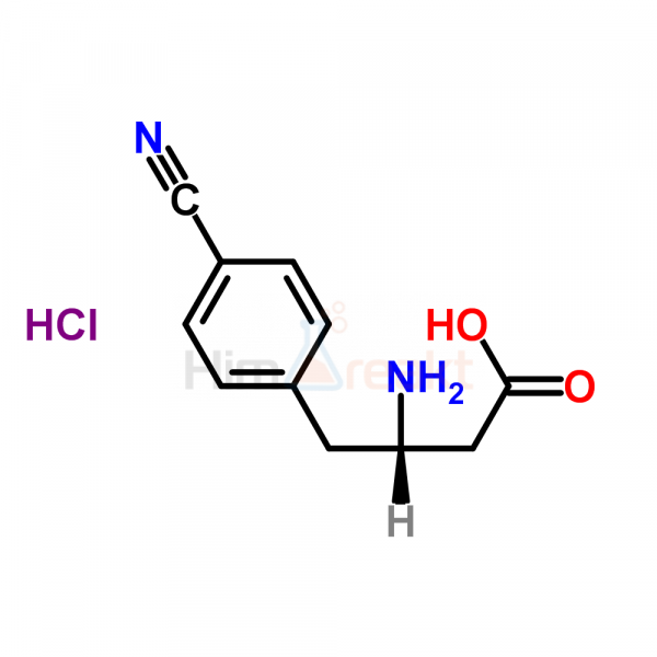 (S)-3-амино-4-(4-циано-фенил)-масляная кислота гидрохлорид