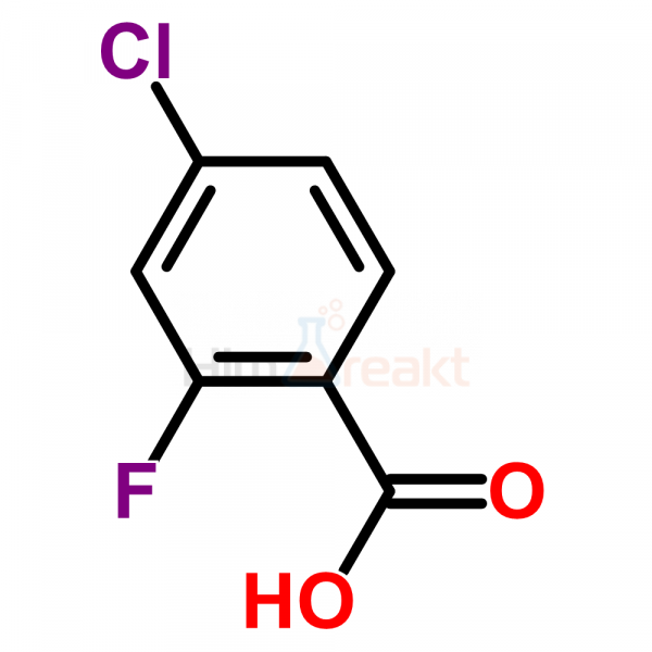 4-Хлор-2-фторбензойная кислота
