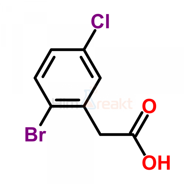 2-Бром-5-хлорфенилуксусная кислота