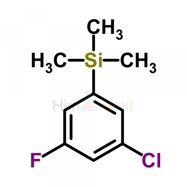 1-(Триметилсилил)-3-хлор-5-фторбензол