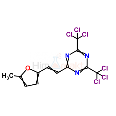 2-[2-(5-Метилфуран-2-ил)винил]-4,6-бис(трихлорметил)-1,3,5-триазин