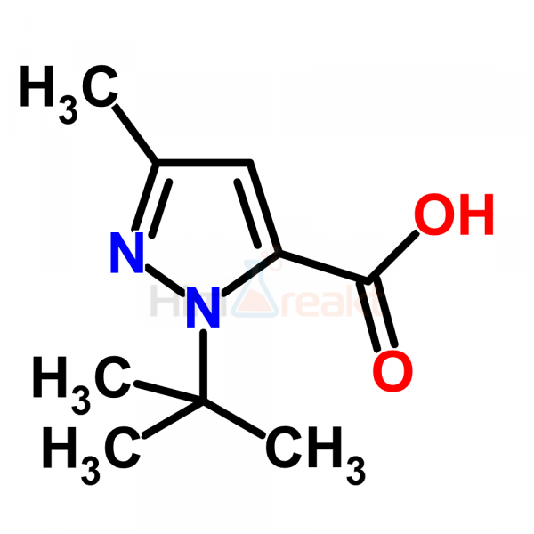 1-(Трет-бутил)-3-метил-1H-пиразол-5-карбоновая кислота