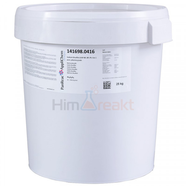 Натрия метабисульфит (дисульфит/пиросульфит), фарм (RFE, USP-NF, BP, Ph. Eur.)