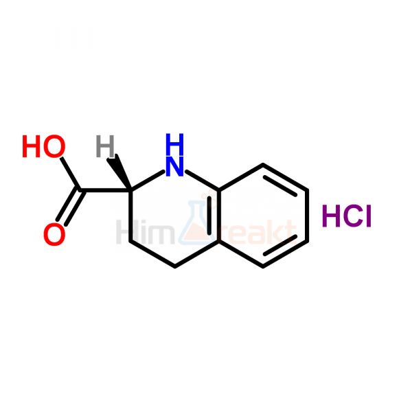 D-1,2,3,4-тетрагидро-куинолин-2-карбоновая кислота гидрохлорид