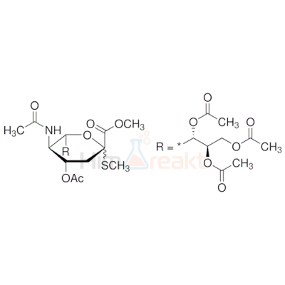Метил 4,7,8,9-тетра-O-ацетил-2-тио-N-ацетил-альфа-d-нейраминовая кислота метиловый эфир