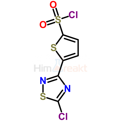 5-(5-Хлор-1,2,4-тиадиазол-3-ил)тиофен-2-сульфонил хлорид