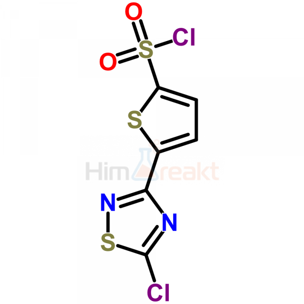 5-(5-Хлор-1,2,4-тиадиазол-3-ил)тиофен-2-сульфонил хлорид