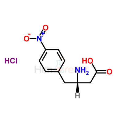 (S)-3-амино-4-(4-нитро-фенил)-масляная кислота гидрохлорид