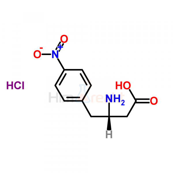 (S)-3-амино-4-(4-нитро-фенил)-масляная кислота гидрохлорид