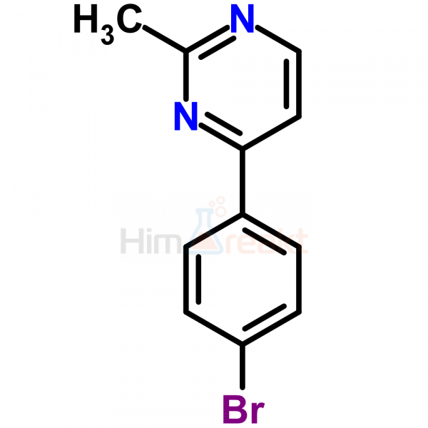 4-(4-Бромфенил)-2-метилпиримидин