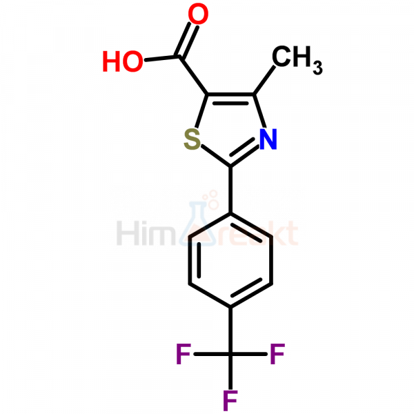 4-Метил-2-[4-(трифторметил)фенил]тиазол-5-карбоновая кислота