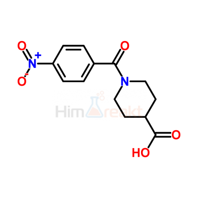 1-(4-Нитробензоил)-4-пиперидинкарбоновая кислота