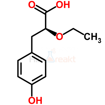 (S)-2-этокси-3-(4-гидрокси-фенил)-пропионовая кислота
