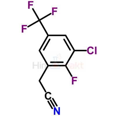 3-Хлор-2-фтор-5-(трифторметил)фенилацетонитрил