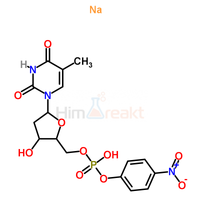 Тимидин 5'-монофосфат п-нитрофенил эфир натриевая соль