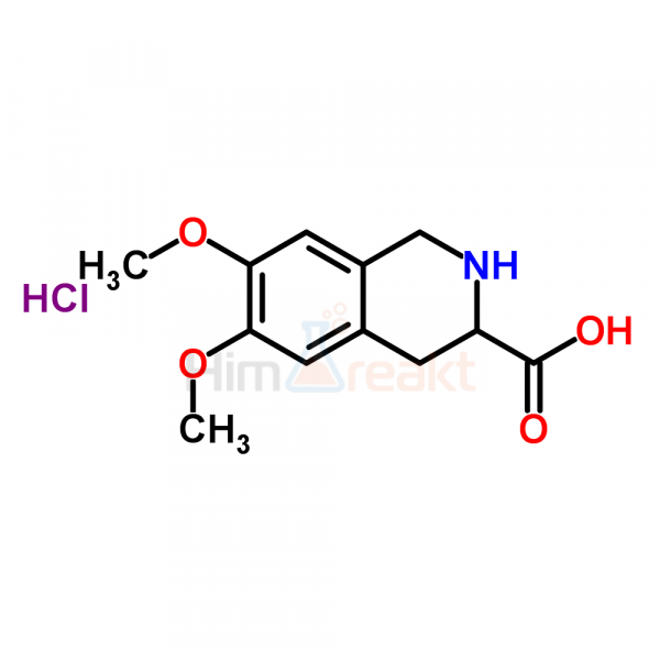 (S)-(-)-6,7-диметокси-1,2,3,4-тетрагидроизокуинолин-3-карбоновая кислота гидрохлорид
