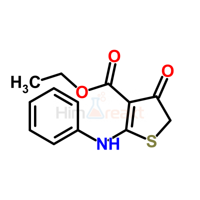 Этил 2-анилино-4-оксо-4,5-дигидро-3-тиофенкарбоксилат