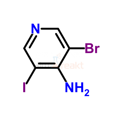 4-Амино-3-бром-5-йодопиридин
