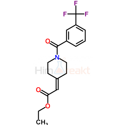 Этил 2-{1-[3-(трифторметил)бензоил]-4-пиперидинилиден}ацетат