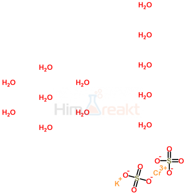 Хром(III) калий сульфат додекагидрат