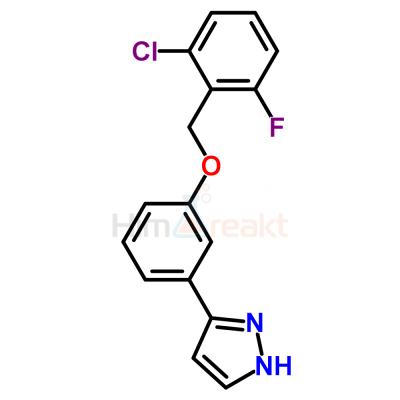 3-{3-[(2-Хлор-6-фторбензил)окси]фенил}-1H-пиразол