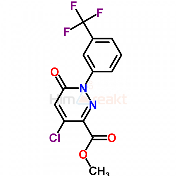 Метил 4-хлор-6-оксо-1-[3-(трифторметил)фенил]-1,6-дигидро-3-пиридазинкарбоксилат