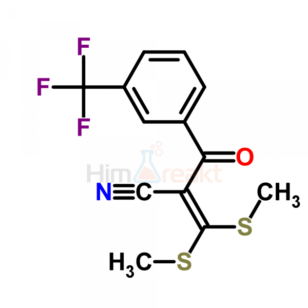 3,3-Бис(метилтио)-2-[3-(трифторметил)бензоил]акрилонитрил