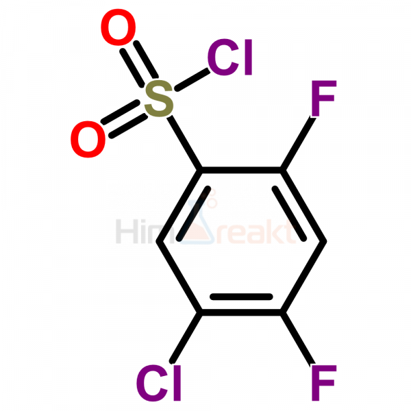5-Хлор-2,4-дифторбензолсульфонил хлорид